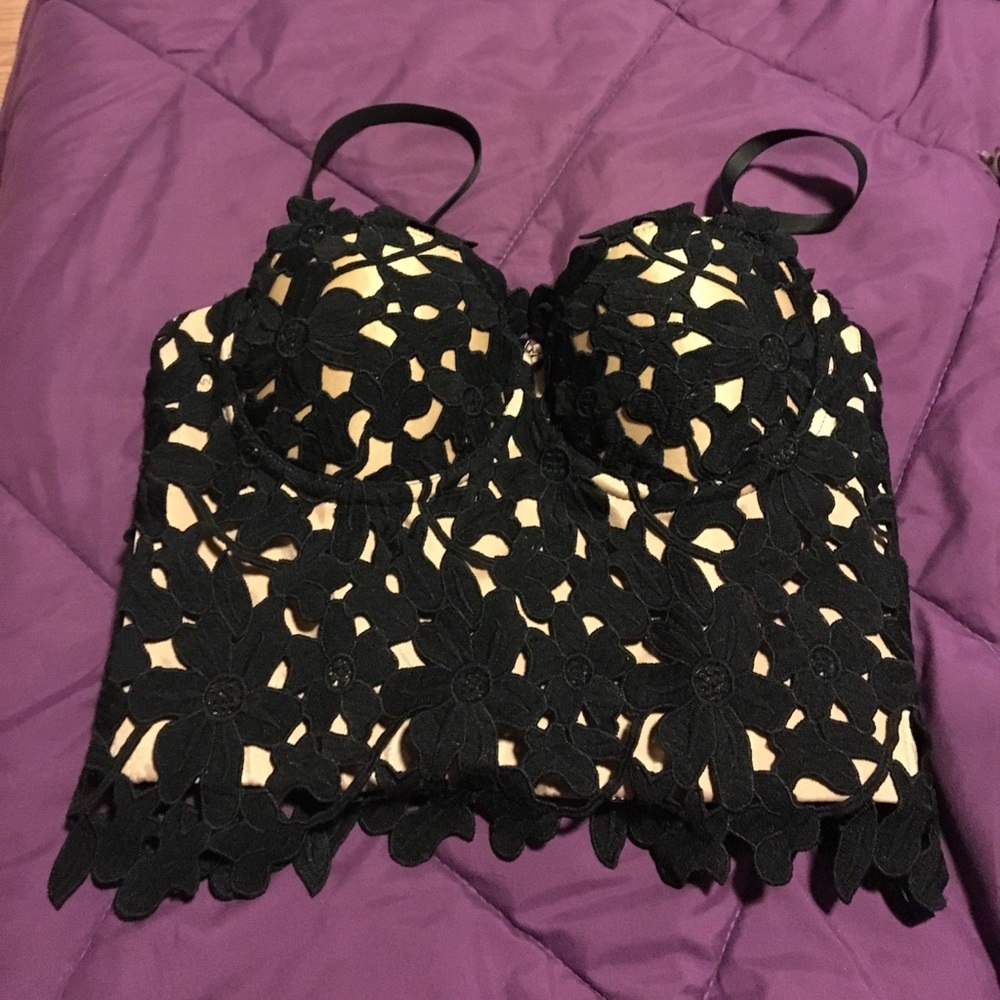 Corset crop top